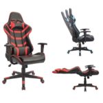 GF9050 ΠΟΛΥΘΡΟΝΑ ΚΑΡΕΚΛΑ ΓΡΑΦΕΙΟΥ GAMING ΚΟΚΚΙΝΗ