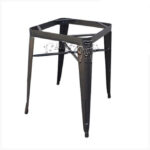 ΒΑΣΗ ΤΡΑΠΕΖΙΟΥ ΤΕΤΡΑΓΩΝΗ ΜΕΤΑΛΛΙΚΑ ΠΟΔΙΑ RUST BLACK