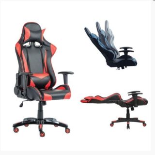 ΠΟΛΥΘΡΟΝΑ ΓΡΑΦΕΙΟΥ GAMING ΚΑΡΕΚΛΑ ΚΟΚΚΙΝΗ ΤΡΟΧΗΛΑΤΗ GF8050