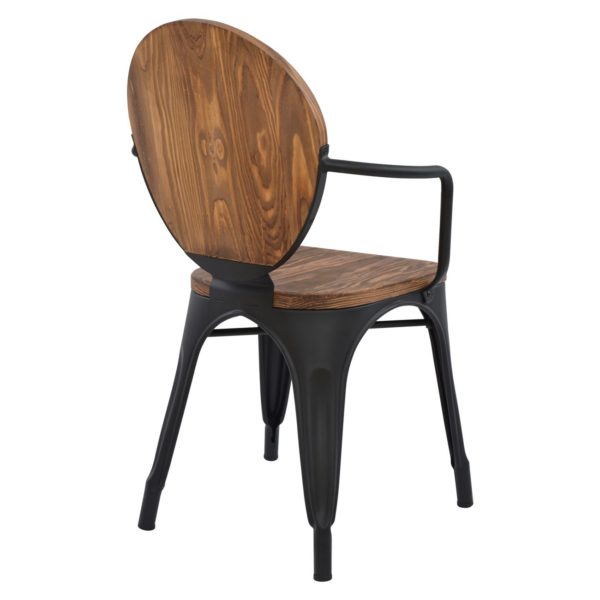 ΠΟΛΥΘΡΟΝΑΚΙ TOLIX-WOOD-BLACK-MAT2