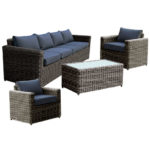 WICKER RATTAN SET N7