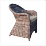 WICKER ΠΟΛΥΘΡΟΝΑ GRAY BROWN Ν10 NEW