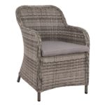ΠΟΛΥΘΡΟΝΑ ΕΞΩΤΕΡΙΚΟΥ ΧΩΡΟΥ WICKER RATTAN Ν10 GRAY