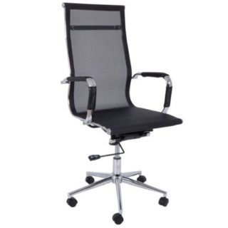 GF3200 ΠΟΛΥΘΡΟΝΑ ΚΑΡΕΚΛΑ ΓΡΑΦΕΙΟΥ ΜΑΥΡΗ BLACK