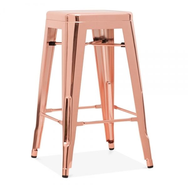 Σκαμπώ BAR TOLIX ROSE GOLD