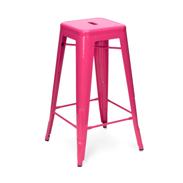 Σκαμπώ BAR TOLIX ΡΟΖ PINK