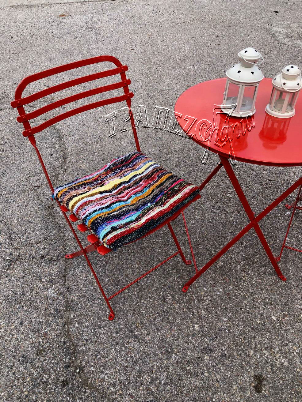 ΣΕΤ ΖΑΠΠΕΙΟΥ RETRO VINTAGE ΤΡΑΠΕΖΙ ΚΑΡΕΚΛΕΣ ΜΑΥΡΟ ΧΡΩΜΑ - Image 5