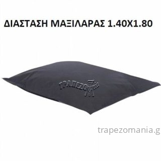 ΜΑΞΙΛΑΡΑ ΠΟΥΦ ΠΑΡΑΛΙΑΣ ΑΜΜΟΥΔΙΑΣ ΑΔΙΑΒΡΟΧΟ ΓΚΡΙ