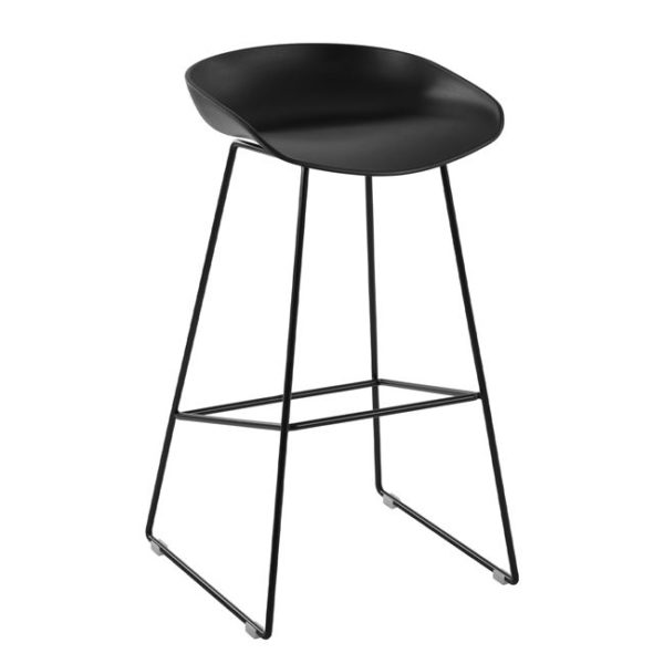 ΣΚΑΜΠΩ BAR VINTAGE RETRO COUNTRY INDUSTRIAL ΜΑΥΡΟ Ν20