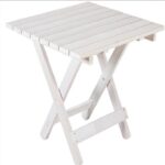 ΤΡΑΠΕΖΑΚΙ ΠΙΣΙΝΑΣ ΠΑΡΑΛΙΑΣ ΛΕΥΚΟ ΞΥΛΙΝΟ ΒΟΗΘΗΤΙΚΟ ΣΚΑΜΠΟ ΠΤΥΣΣΟΜΕΝΟ