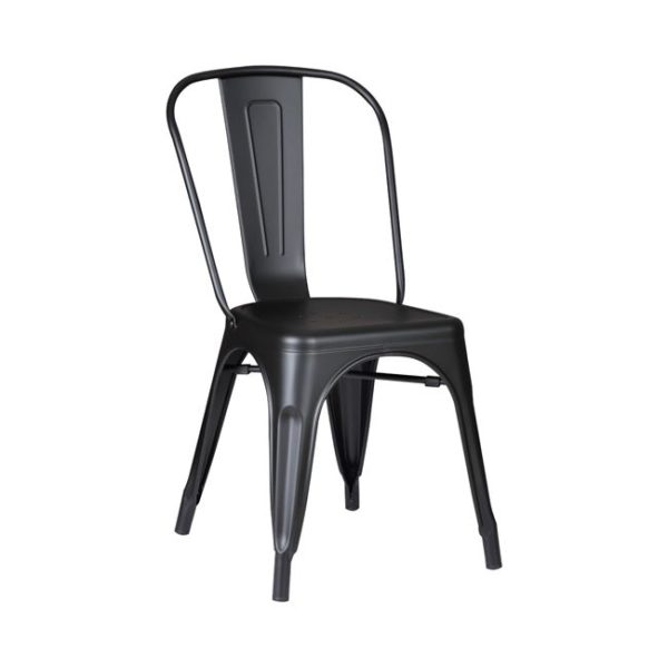 ΚΑΡΕΚΛΑ TOLIX ΜΑΥΡΗ BLACK MATTE