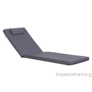 ΜΑΞΙΛΑΡΙ ΣΤΡΩΜΑ ΞΑΠΛΩΣΤΡΑΣ TEXTILENE ΓΚΡΙ ΠΑΧΟΣ 7cm