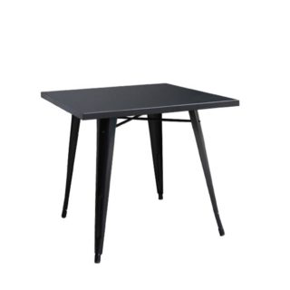 ΤΡΑΠΕΖΙ TOLIX BLACK ΜΑΥΡΟ 70Χ70