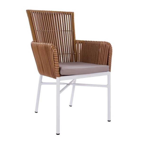 ΠΟΛΥΘΡΟΝΑ ΑΛΟΥΜΙΝΙΟΥ S5 NATURAL ΦΥΣΙΚΟ WICKER RATTAN
