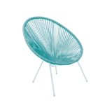 ACAPULKO ΜΕΤΑΛΛΙΚΗ ΠΟΛΥΘΡΟΝΑ ΜΠΛΕ VINTAGE RETRO COUNTRY