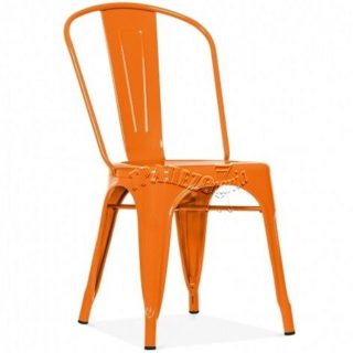 ΜΕΤΑΛΛΙΚΗ ΚΑΡΕΚΛΑ TOLIX C ΠΟΡΤΟΚΑΛΙ ΧΡΩΜΑ ORANGE