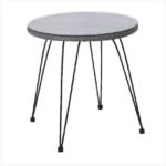 ΤΡΑΠΕΖΙ ΧΑΜΗΛΟ COFFEE TABLE ΓΚΡΙ WICKER RATTAN