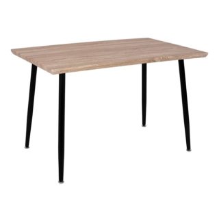 ΤΡΑΠΕΖΙ ΤΥΠΟΥ TOLIX ΜΑΥΡΟ BLACK 1,20X70 NEW