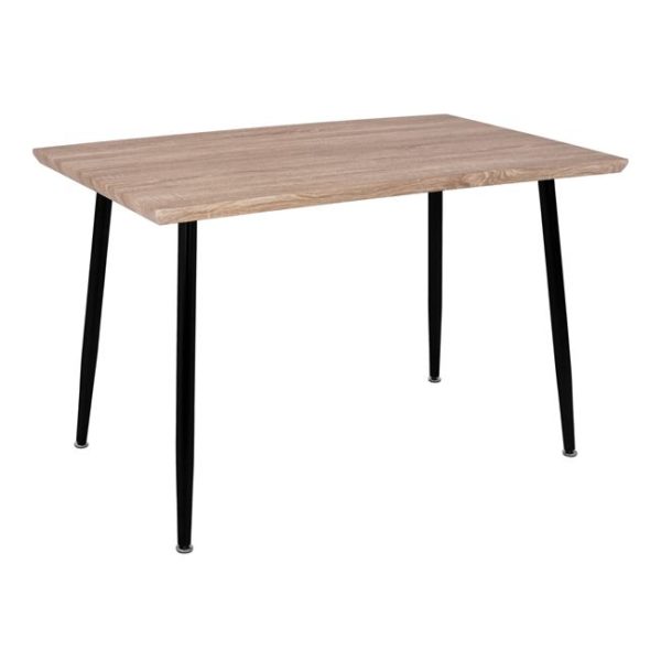 ΤΡΑΠΕΖΙ ΤΥΠΟΥ TOLIX ΜΑΥΡΟ BLACK 1,20X70 NEW