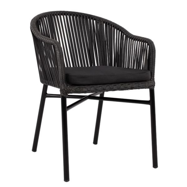 ΠΟΛΥΘΡΟΝΑ ΑΛΟΥΜΙΝΙΟΥ S2 ΓΚΡΙ GRAY WICKER RATTAN