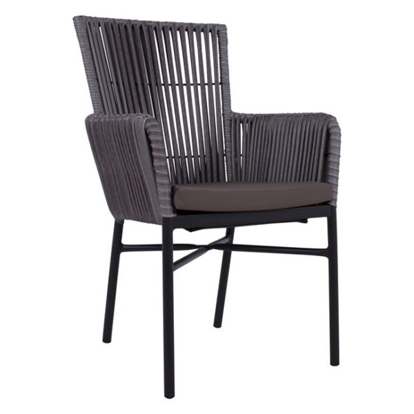 ﻿ΠΟΛΥΘΡΟΝΑ ΑΛΟΥΜΙΝΙΟΥ S4 ΓΚΡΙ WICKER RATTAN