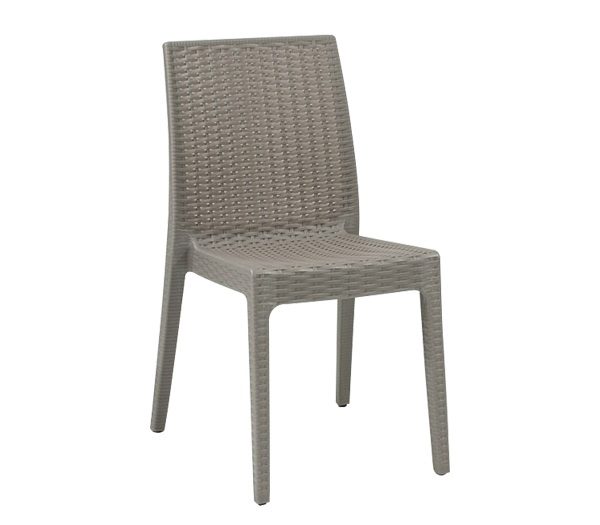 ΕΠΑΓΓΕΛΜΑΤΙΚΗ ΚΑΡΕΚΛΑ WICKER RATTAN LOOK ΜΠΕΖ Ν15