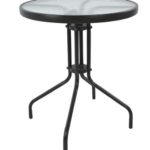 ΤΡΑΠΕΖΙ ΤΡΑΠΕΖΙΑ ΜΕΤΑΛΛΙΚΟ ΜΕΤΑΛΛΙΚΑ ΑΝΘΡΑΚΙ ΓΚΡΙ ΜΕ ΚΡΥΣΤΑΛΛΟ ΤΖΑΜΙ Φ-70