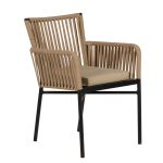 ΠΟΛΥΘΡΟΝΑ ΑΛΟΥΜΙΝΙΟΥ S5 ΜΠΕΖ ΜΟΚΑ WICKER RATTAN ΝΕΑ