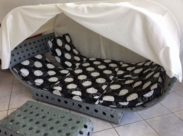 DAYBED WICKER RATTAN ΕΞΩΤΕΡΙΚΟΥ ΧΩΡΟΥ