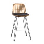 ΜΕΤΑΛΛΙΚΟ ΣΚΑΜΠΩ ΜΕ WICKER ΕΞΩΤΕΡΙΚΟΥ ΧΩΡΟΥ W2