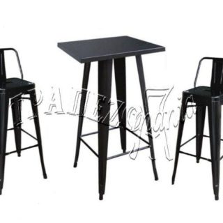 ΣΤΑΝΤ ΜΠΑΡ ΣΕΤ STANT BAR SET ΤΡΑΠΕΖΙ ΨΗΛΟ ΜΕ 2 ΣΚΑΜΠΩ