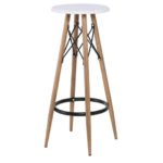 ΟΙΚΟΝΟΜΙΚΟ ΣΚΑΜΠΩ ΜΠΑΡ BAR ΜΕΤΑΛΛΙΚΑ ΠΟΔΙΑ ΧΡΩΜΑ ΞΥΛΟΥ