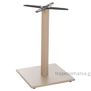 ΒΑΣΗ ΤΡΑΠΕΖΙΟΥ ΤΕΤΡΑΓΩΝΗ ΜΠΕΖ ΜΟΚΑΣ ΚΑΠΟΥΤΣΙΝΟ ΧΡΩΜΑ