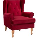 ΜΠΕΡΖΕΡΑ ΣΑΛΟΝΙΟΥ LILLY ΒΕΛΟΥΔΟ ΚΟΚΚΙΝΟ ΧΡΩΜΑ ΒΕΛΟΥΔΙΝΗ