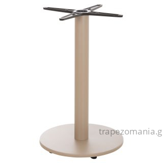 ΒΑΣΗ ΤΡΑΠΕΖΙΟΥ ΣΤΡΟΓΓΥΛΗ ΜΠΕΖ ΜΟΚΑ ΚΑΠΟΥΤΣΙΝΟ ΧΡΩΜΑ