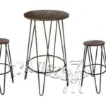 ΜΠΑΡ ΣΤΑΝΤ TOLIX ARGO 2 BAR STANT ΕΞΩΤΕΡΙΚΟΥ ΧΩΡΟΥ ΜΕ ΣΚΑΜΠΩ ΣΕΤ