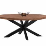 ΤΡΑΠΕΖΙ ΤΡΑΠΕΖΙΑ ΟΒΑΛ VINTAGE RETRO COUNTRY INDUSTRIAL MILER 2,10X1,00