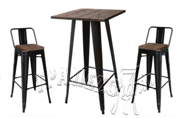 ΜΠΑΡ ΣΤΑΝΤ TOLIX STANT BAR ΕΞΩΤΕΡΙΚΟΥ ΧΩΡΟΥ ΚΑΙ 2 ΣΚΑΜΠΩ ΣΕΤ