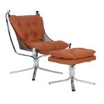 ΠΟΛΥΘΡΟΝΑ RELAX DESIGN ΧΡΩΜΙΟΥ ΜΕ ΥΠΟΠΟΔΙΟ