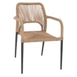ΠΟΛΥΘΡΟΝΑ ΑΛΟΥΜΙΝΙΟΥ NOJO HM5771.02 ΓΚΡΙ RATTAN ΜΠΕΖ