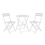 ΖΑΠΠΕΙΟΥ ΚΑΡΕΚΛΑ RETRO ΚΑΡΕΚΛΕΣ BISTRO ΠΤΥΣΣΟΜΕΝΑ ΣΕΤ ΛΕΥΚΟ ΑΣΠΡΟ ΧΡΩΜΑ