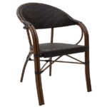 ΕΠΑΓΓΕΛΜΑΤΙΚΗ ΠΟΛΥΘΡΟΝΑ ΚΑΡΕΚΛΑ ΜΕΤΑΛΛΙΚΗ BAMBOO LOOK Ν26 ΕΞΩΤΕΡΙΚΟΥ