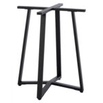 ΒΑΣΗ ΤΡΑΠΕΖΙΟΥ ΜΕΤΑΛΛΙΚΗ ΣΤΑΘΕΡΗ ΜΕΓΑΛΟ ΠΑΤΗΜΑ ΜΑΥΡΗ