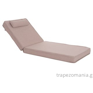 ΜΑΞΙΛΑΡΙ ΣΤΡΩΜΑ ΞΑΠΛΩΣΤΡΑΣ ΜΠΕΖ ΑΔΙΑΒΡΟΧΟ ΥΦΑΣΜΑ ΜΕ ΠΡΟΣΚΕΦΑΛΟ ΠΑΧΟΣ 10cm