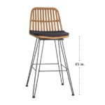 ΣΚΑΜΠΟ ΗΜΙΣΚΑΜΠΟ ΠΑΣΟΥ ΝΗΣΙΔΑΣ ΚΟΥΖΙΝΑΣ WICKER ΚΑΘΙΣΜΑ 0,65cm