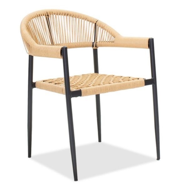 ΠΟΛΥΘΡΟΝΑ ΜΕΤΑΛΛΙΚΗ S3 NATURAL ΦΥΣΙΚΟ WICKER RATTAN
