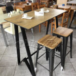 ΤΡΑΠΕΖΙ ΜΠΑΡ ΕΞΩΤΕΡΙΚΟΥ ΧΩΡΟΥ STANT BAR 110X60 HPL Ν04