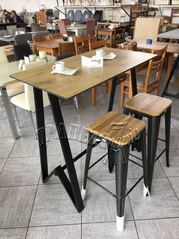 ΤΡΑΠΕΖΙ ΜΠΑΡ ΕΞΩΤΕΡΙΚΟΥ ΧΩΡΟΥ STANT BAR 110X60 HPL Ν04