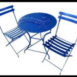 ΖΑΠΠΕΙΟΥ ΚΑΡΕΚΛΑ RETRO ΚΑΡΕΚΛΕΣ BISTRO ΣΕΤ ΜΠΛΕ ΧΡΩΜΑ