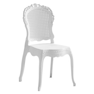 ΚΑΡΕΚΛΑ CATERING ΓΑΜΟΥ ΔΕΞΙΩΣΕΩΝ ΑΣΠΡΗ ΛΕΥΚΗ GHOST CHAIR WHITE